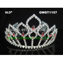 Beauty queen crown custom rhinestone tiara
